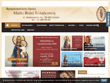 Tablet Screenshot of parafiapiaskinowe.pl
